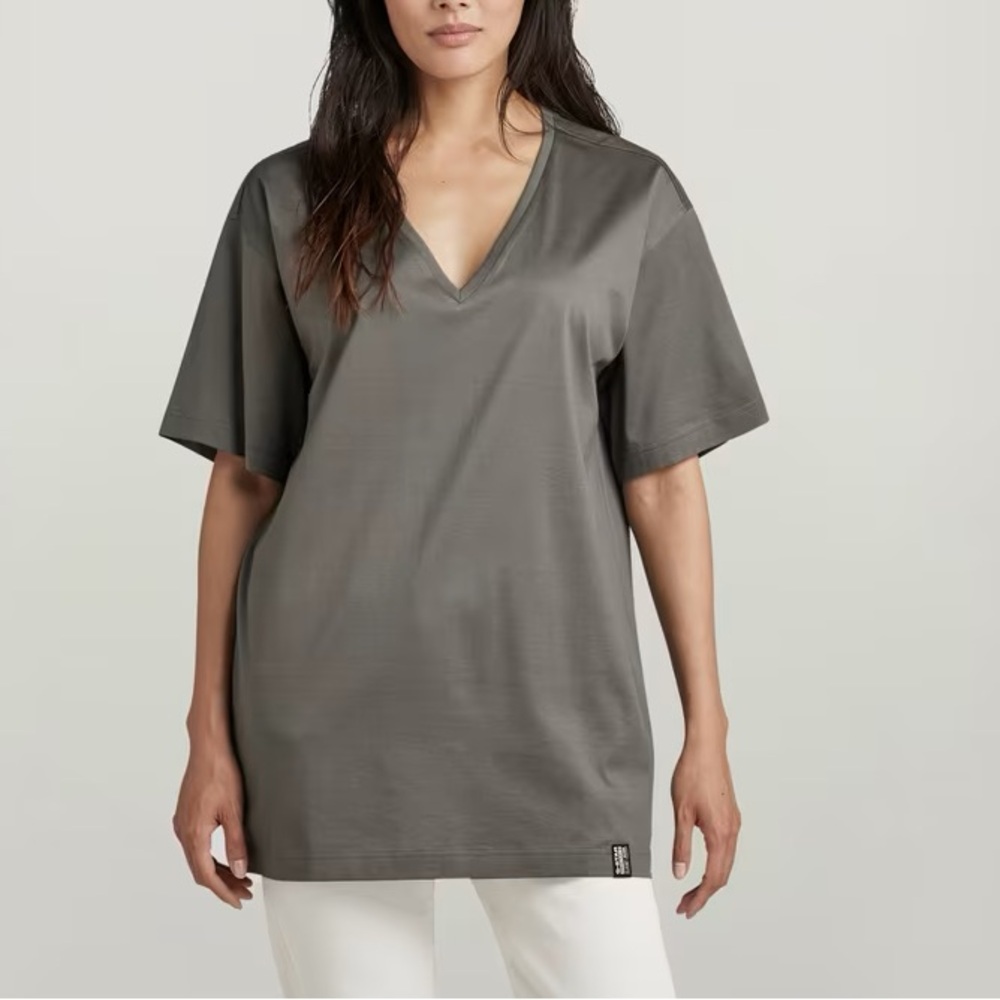G star essential loose deep v-neck tee